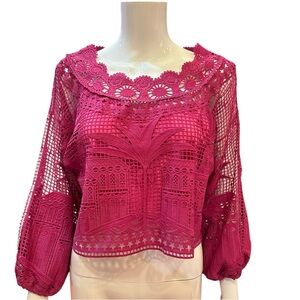 Farm Rio Lace Top